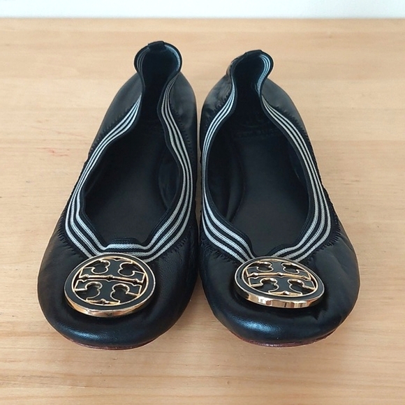 Tory burch black flats - Picture 3 of 12